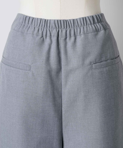 yae(ヤエ)の「Petticoat layered pants / ペチコートレイヤードハーフパンツ(その他パンツ・レディース・ライトグレー/ネイビー・36/38)」の3枚目の写真
