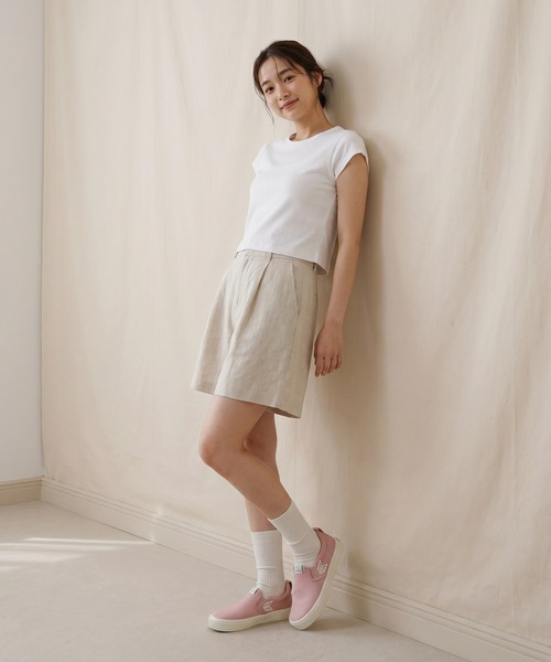 CARIUMA(カリウマ)の「SLIP-ON Canvas Logo スリッポン キャンバス ロゴ(スニーカー・メンズ・ブラック/ピンク・US-6/US-7/US8/US8.5/US-7h)」の16枚目の写真