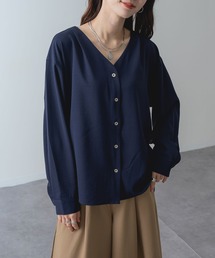 【ANNA LUNA】 上品な 落ち感 が魅力！ビンテージジョーゼット ブラウス