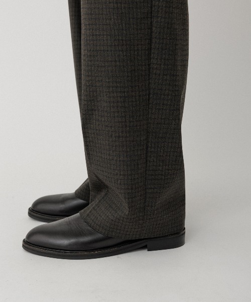 ADAM ET ROPE'(アダムエロペ)の「DELEGANT ストレートスラックス(スラックス・メンズ・ダークブラウン/ブラック/カーキ・S/M/L)」の7枚目の写真
