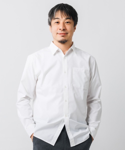 NOTO SNOW(ノトスノー)の「NOTOSNOW Yシャツ(シャツ/ブラウス・メンズ・ホワイト・SMALL/MEDIUM/LARGE/X-LARGE/XX-LARGE)」の1枚目の写真