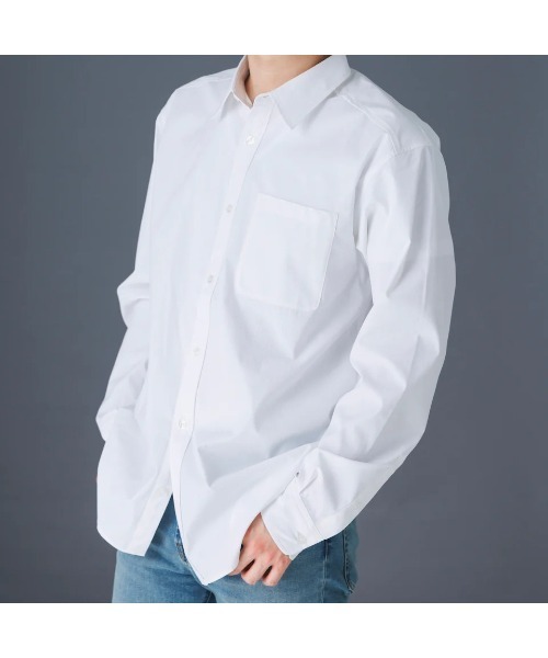 NOTO SNOW(ノトスノー)の「NOTOSNOW Yシャツ(シャツ/ブラウス・メンズ・ホワイト・SMALL/MEDIUM/LARGE/X-LARGE/XX-LARGE)」の4枚目の写真