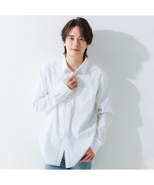 NOTO SNOW(ノトスノー)の「NOTOSNOW Yシャツ(シャツ/ブラウス・メンズ・ホワイト・SMALL/MEDIUM/LARGE/X-LARGE/XX-LARGE)」の5枚目の写真