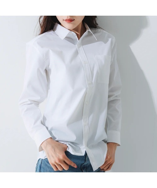 NOTO SNOW(ノトスノー)の「NOTOSNOW Yシャツ(シャツ/ブラウス・メンズ・ホワイト・SMALL/MEDIUM/LARGE/X-LARGE/XX-LARGE)」の6枚目の写真