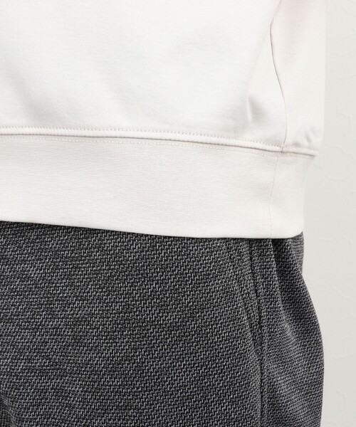 NOLLEY’S(ノーリーズ)の「《ビジカジ対応》シルケットスムース クルーネック ドレスロンT 26AW(Tシャツ/カットソー・メンズ・ダークパープル/ホワイト/ライトベージュ/グレー・XL/L/S/XXL/M)」の12枚目の写真