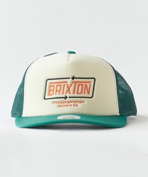 BRIXTON(ブリクストン)の「BRIXTON/ブリクストン CALDWELL NP HP TRUCKER H フラットバイザー メッシュトラッカーキャップ スナップバック ストリート メンズ レディース ユニセックス 2026年 夏 夏服スケーター(キャップ)」