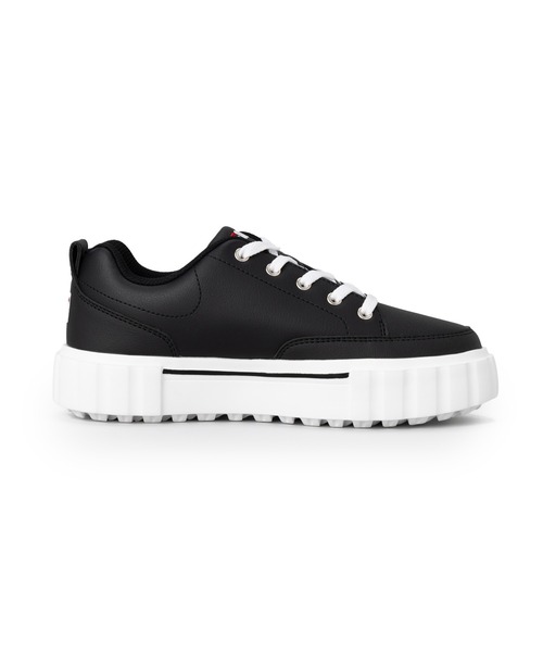 FILA(フィラ)の「SANDBLUST LOW / サンドブラストロー(スニーカー・レディース・ブラック×ホワイト・23.0cm/23.5cm/24.0cm/24.5cm/25.0cm/25.5cm/26.0cm/26.5cm/27.0cm/27.5cm/28.0cm/29.0cm)」の5枚目の写真