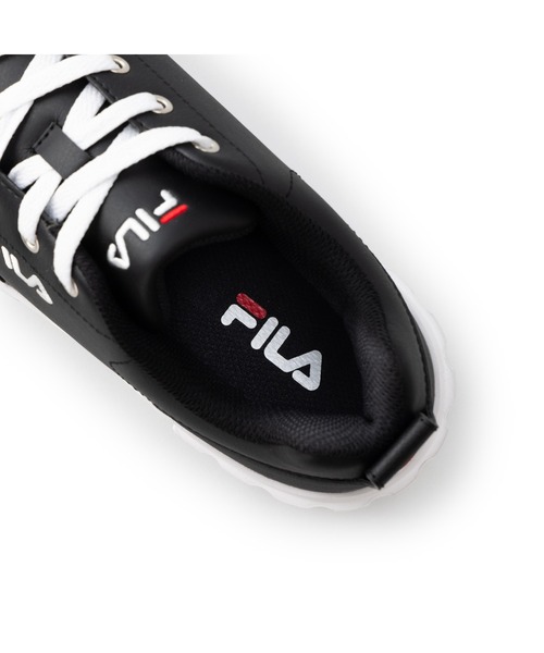 FILA(フィラ)の「SANDBLUST LOW / サンドブラストロー(スニーカー・レディース・ブラック×ホワイト・23.0cm/23.5cm/24.0cm/24.5cm/25.0cm/25.5cm/26.0cm/26.5cm/27.0cm/27.5cm/28.0cm/29.0cm)」の7枚目の写真