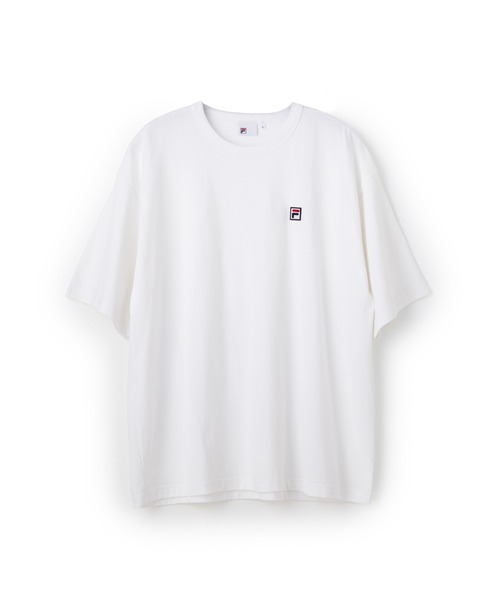 FILA(フィラ)の「ESSENTIAL TEE WITH CASE / エッセンンシャル ティーシャツ(Tシャツ/カットソー・レディース・グレー/ホワイト/ブラック・L/M/S/XL)」の2枚目の写真
