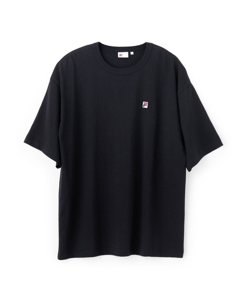 FILA(フィラ)の「ESSENTIAL TEE WITH CASE / エッセンンシャル ティーシャツ(Tシャツ/カットソー・レディース・グレー/ホワイト/ブラック・L/M/S/XL)」の1枚目の写真