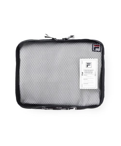 FILA(フィラ)の「ESSENTIAL TEE WITH CASE / エッセンンシャル ティーシャツ(Tシャツ/カットソー・レディース・グレー/ホワイト/ブラック・L/M/S/XL)」の6枚目の写真