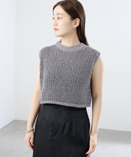 IENA（イエナ）の「ラメリリーニットベスト（ベスト）」 - WEAR