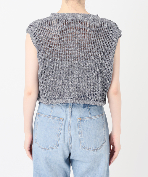 IENA（イエナ）の「ラメリリーニットベスト（ベスト）」 - WEAR