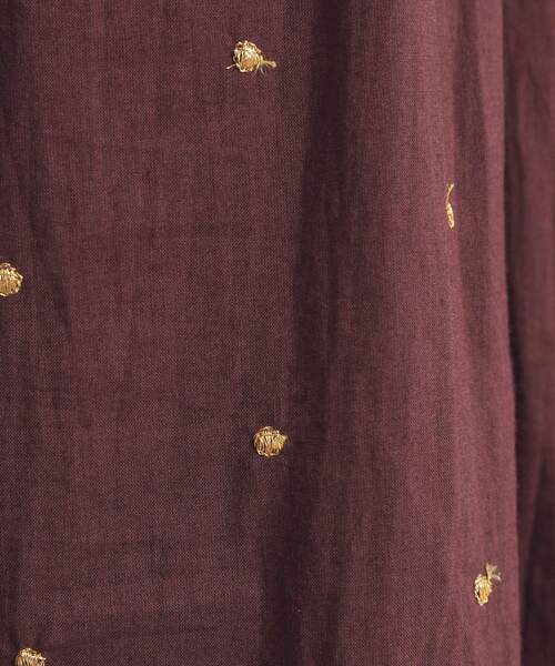ITS'DEMO（イッツデモ）の「ラメドット刺繍スカート（スカート・レディース・ブラック/オフホワイト/ブラウン系その他・00）」の12枚目の写真
