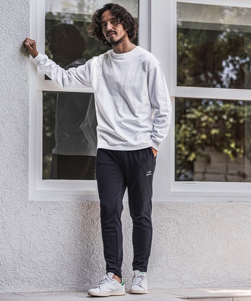 wjk reluxe(ダブルジェーケーリラックス)の「mlt5791- 10oz Long Sleeve T Shirt ロングスリーブTシャツ(WR26W-24)(Tシャツ/カットソー・メンズ・グレイッシュベージュ/ホワイト/ブラック・XL/L/M)」の9枚目の写真