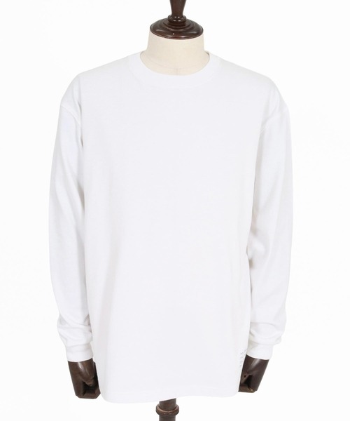 wjk reluxe(ダブルジェーケーリラックス)の「mlt5791- 10oz Long Sleeve T Shirt ロングスリーブTシャツ(WR26W-24)(Tシャツ/カットソー・メンズ・グレイッシュベージュ/ホワイト/ブラック・XL/L/M)」の11枚目の写真