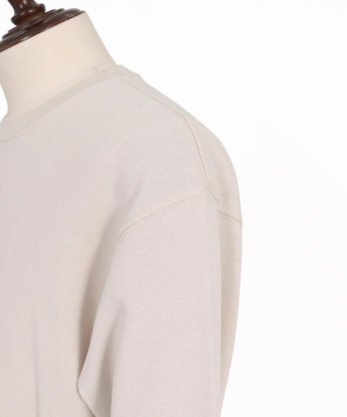 wjk reluxe(ダブルジェーケーリラックス)の「mlt5791- 10oz Long Sleeve T Shirt ロングスリーブTシャツ(WR26W-24)(Tシャツ/カットソー・メンズ・グレイッシュベージュ/ホワイト/ブラック・XL/L/M)」の15枚目の写真