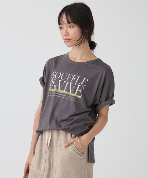 81BRANCA】＜別注＞Souffle TEE（Tシャツ/カットソー）｜＋81BRANCA