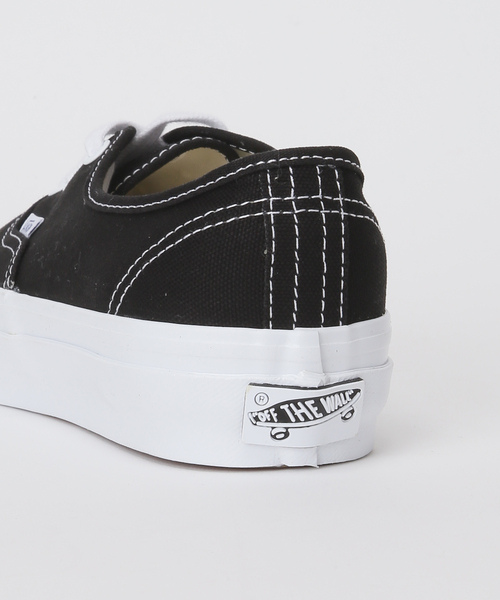 SLOBE IENA（スローブイエナ）の「VANS/ヴァンズ  LX Authentic Reissue 44（スニーカー・レディース・アイボリー/ブラック・23cm/23.5cm/24cm/24.5cm）」の6枚目の写真