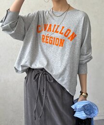 CAVAILLON REGIONドルマンプリントロンTEE