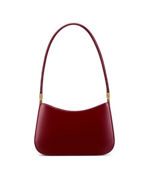 NiiNa（ニーナ）の「【 NiiNa / ニーナ 】高品質牛革グロッシーカーブショルダーバッグ（ショルダーバッグ・レディース・ホワイト/ブラック/ブラウン/レッド・FREE）」の12枚目の写真