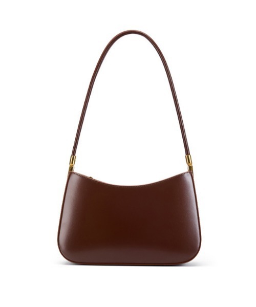 NiiNa（ニーナ）の「【 NiiNa / ニーナ 】高品質牛革グロッシーカーブショルダーバッグ（ショルダーバッグ・レディース・ホワイト/ブラック/ブラウン/レッド・FREE）」の11枚目の写真