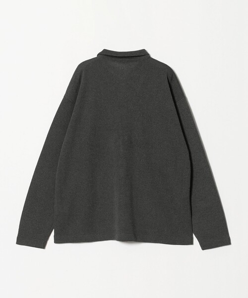 BEAUTY&YOUTH UNITED ARROWS（ビューティーアンドユースユナイテッドアローズ）の「ハーフ ミラノ ニット シャツ ウォッシャブル（カーディガン/ボレロ・メンズ・ダークグレー/モカ・L/S/XL/M）」の8枚目の写真