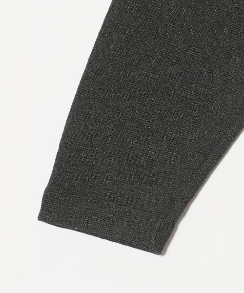 BEAUTY&YOUTH UNITED ARROWS（ビューティーアンドユースユナイテッドアローズ）の「ハーフ ミラノ ニット シャツ ウォッシャブル（カーディガン/ボレロ・メンズ・ダークグレー/モカ・L/S/XL/M）」の14枚目の写真