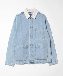 GAP（ギャップ）の「リラックスフィット デニム バーンジャケット（デニムジャケット）」