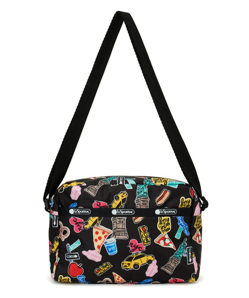 LeSportsac(レスポートサック)の「DANIELLA CROSSBODY NYCアイコニックステッカーズ(ショルダーバッグ・レディース・その他・FREE)」の4枚目の写真