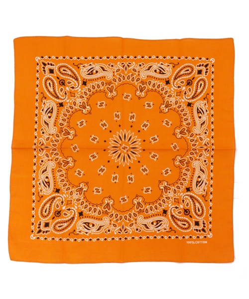 WEGO（ウィゴー）の「WEGO/バンダナ（バンダナ/スカーフ・レディース・イエロー/ライトパープル/ライトピンク/ブラック/ブルー/レッド/ホワイト/パープル/オレンジ/グリーン/ピンク・FREE）」の11枚目の写真