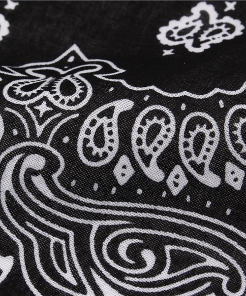 WEGO（ウィゴー）の「WEGO/バンダナ（バンダナ/スカーフ・レディース・イエロー/ライトパープル/ライトピンク/ブラック/ブルー/レッド/ホワイト/パープル/オレンジ/グリーン/ピンク・FREE）」の13枚目の写真