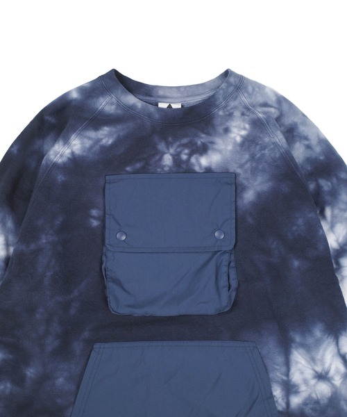 INNOCENT(イノセント)の「【Wasted Collective/ウェイステッド コレクティブ】Recycled Cotton Fleece Crew WC-RCCRW01(スウェット・メンズ・インディゴブルー・SMALL/MEDIUM/LARGE/X-LARGE/XX-LARGE)」の15枚目の写真