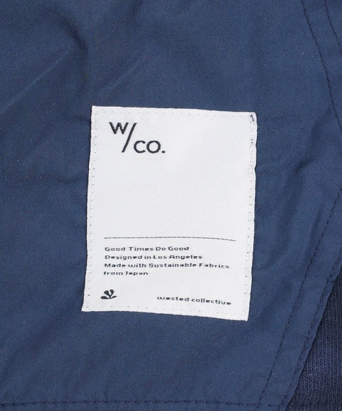 INNOCENT(イノセント)の「【Wasted Collective/ウェイステッド コレクティブ】Recycled Cotton Fleece Crew WC-RCCRW01(スウェット・メンズ・インディゴブルー・SMALL/MEDIUM/LARGE/X-LARGE/XX-LARGE)」の12枚目の写真