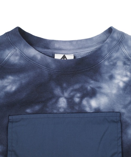 INNOCENT(イノセント)の「【Wasted Collective/ウェイステッド コレクティブ】Recycled Cotton Fleece Crew WC-RCCRW01(スウェット・メンズ・インディゴブルー・SMALL/MEDIUM/LARGE/X-LARGE/XX-LARGE)」の9枚目の写真