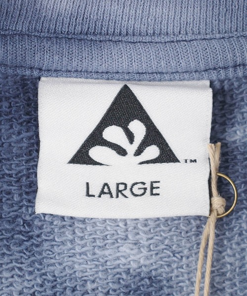 INNOCENT(イノセント)の「【Wasted Collective/ウェイステッド コレクティブ】Recycled Cotton Fleece Crew WC-RCCRW01(スウェット・メンズ・インディゴブルー・SMALL/MEDIUM/LARGE/X-LARGE/XX-LARGE)」の8枚目の写真