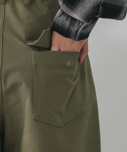 GLOBAL WORK（グローバルワーク）の「やわらかストレッチチノパンツ/813973（その他パンツ・レディース・ベージュ/カーキ・SMALL/MEDIUM/LARGE）」の16枚目の写真