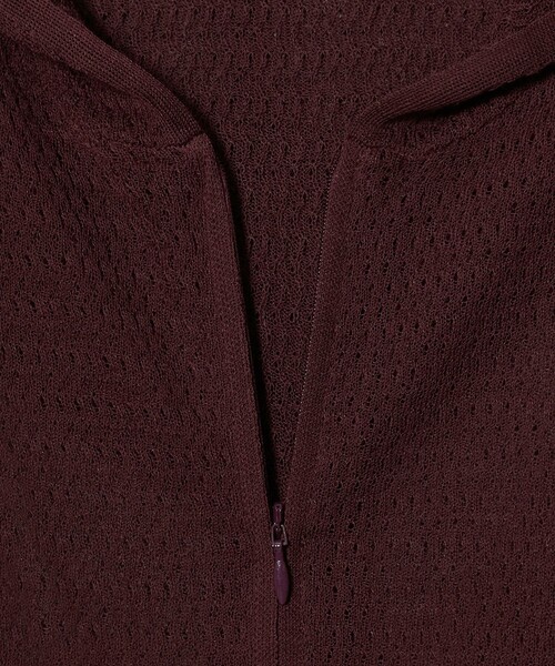 BEAUTY&YOUTH UNITED ARROWS(ビューティーアンドユースユナイテッドアローズ)の「コットンポリエステル ニットフーディ ウォッシャブル(ニット/セーター・レディース・ライラック/ダークブラウン/ブラック・FREE)」の19枚目の写真