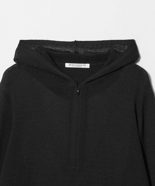 BEAUTY&YOUTH UNITED ARROWS(ビューティーアンドユースユナイテッドアローズ)の「コットンポリエステル ニットフーディ ウォッシャブル(ニット/セーター・レディース・ライラック/ダークブラウン/ブラック・FREE)」の16枚目の写真