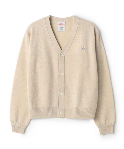 DANTON(ダントン)の「Women's Lambswool V-Neck Knit Cardigan(ニット/セーター・レディース・ダークグレー/ブラウン系その他2/ブラウン/ブラック/イエロー/オフホワイト/レッド/ライトブルー/オートミール/ピンク/ライトグレー・38/36)」の8枚目の写真