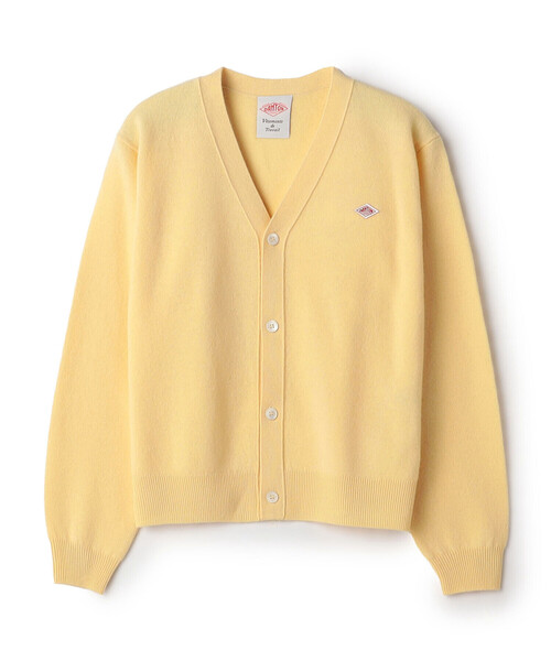 DANTON(ダントン)の「Women's Lambswool V-Neck Knit Cardigan(ニット/セーター・レディース・ダークグレー/ブラウン系その他2/ブラウン/ブラック/イエロー/オフホワイト/レッド/ライトブルー/オートミール/ピンク/ライトグレー・38/36)」の10枚目の写真