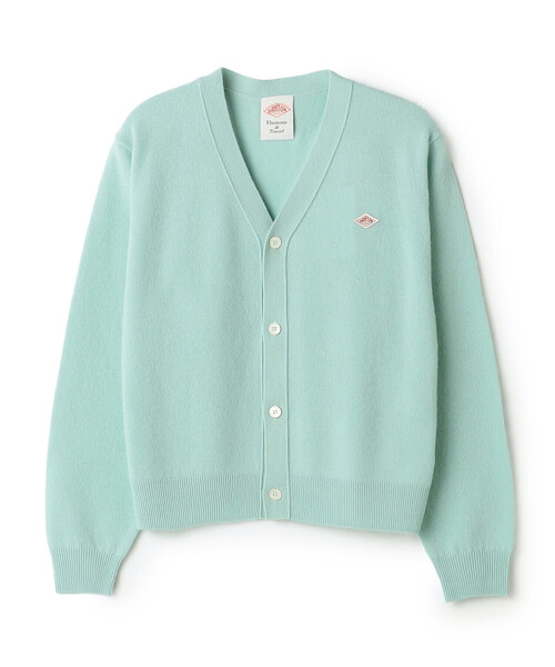 DANTON(ダントン)の「Women's Lambswool V-Neck Knit Cardigan(ニット/セーター・レディース・ダークグレー/ブラウン系その他2/ブラウン/ブラック/イエロー/オフホワイト/レッド/ライトブルー/オートミール/ピンク/ライトグレー・38/36)」の9枚目の写真
