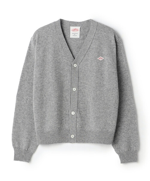 DANTON(ダントン)の「Women's Lambswool V-Neck Knit Cardigan(ニット/セーター・レディース・ダークグレー/ブラウン系その他2/ブラウン/ブラック/イエロー/オフホワイト/レッド/ライトブルー/オートミール/ピンク/ライトグレー・38/36)」の16枚目の写真