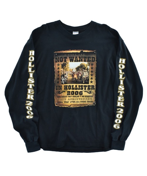 LABORATORY R(ラボラトリーアール)の「【USED】Y2K GILDAN “HOLLISTER 2006” L/S バイク Tシャツ(Tシャツ/カットソー・メンズ・ブラック・X-LARGE)」の1枚目の写真