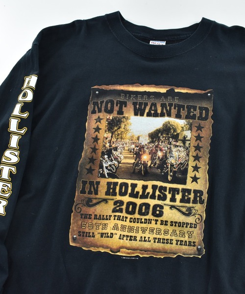 LABORATORY R(ラボラトリーアール)の「【USED】Y2K GILDAN “HOLLISTER 2006” L/S バイク Tシャツ(Tシャツ/カットソー・メンズ・ブラック・X-LARGE)」の2枚目の写真
