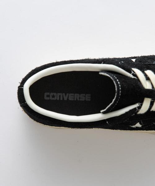 CONVERSE(コンバース)の「CONVERSE ONE STAR AGED SUEDE AG(スニーカー・メンズ・ブラック・26/27/28)」の5枚目の写真
