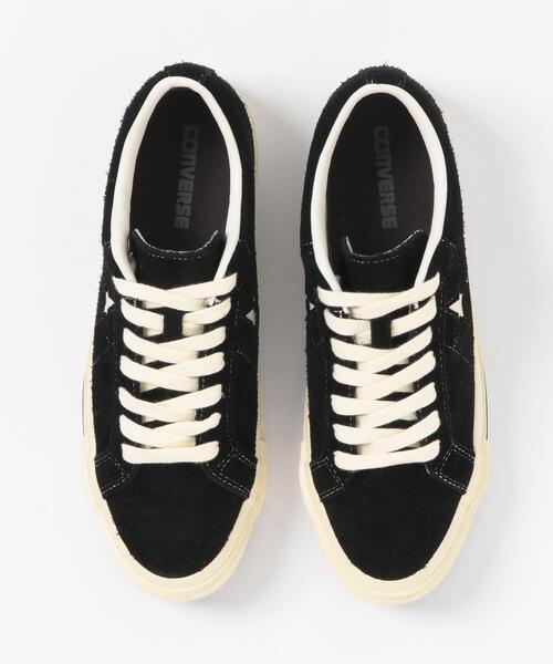 CONVERSE(コンバース)の「CONVERSE ONE STAR AGED SUEDE AG(スニーカー・メンズ・ブラック・26/27/28)」の7枚目の写真