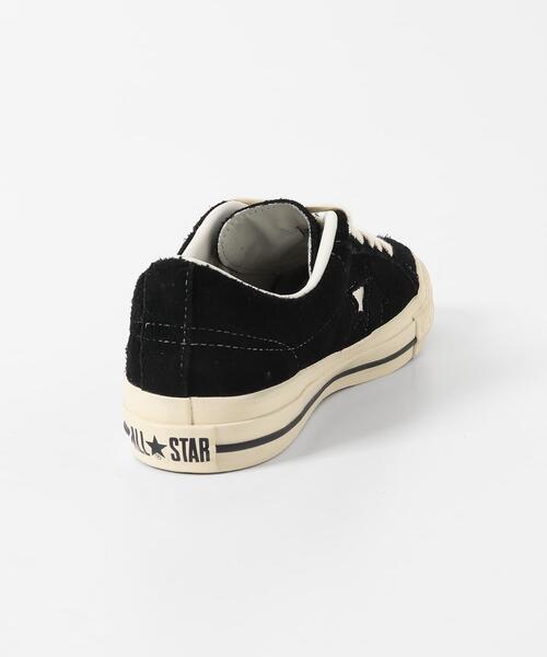 CONVERSE(コンバース)の「CONVERSE ONE STAR AGED SUEDE AG(スニーカー・メンズ・ブラック・26/27/28)」の8枚目の写真