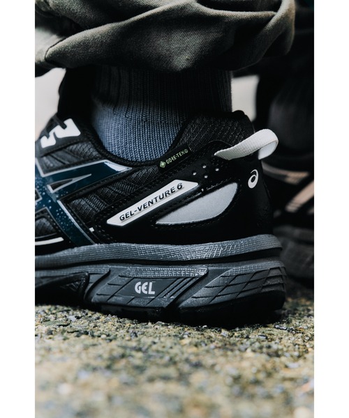 ASICS(アシックス)の「GEL-VENTURE 6 GTX / ゲルベンチャー 6 ゴアテックス(スニーカー・メンズ・ブラック×グレー・25.5/27/27.5/23/29/23.5/25/24.5/28.5/24/26/26.5/29.5/28)」の15枚目の写真