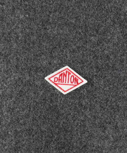 DANTON(ダントン)の「DANTON/ダントン COLLARLESS JACKET DT-A0013(ブルゾン・レディース・ベージュ系その他/チャコールグレー・MEDIUM/SMALL)」の10枚目の写真